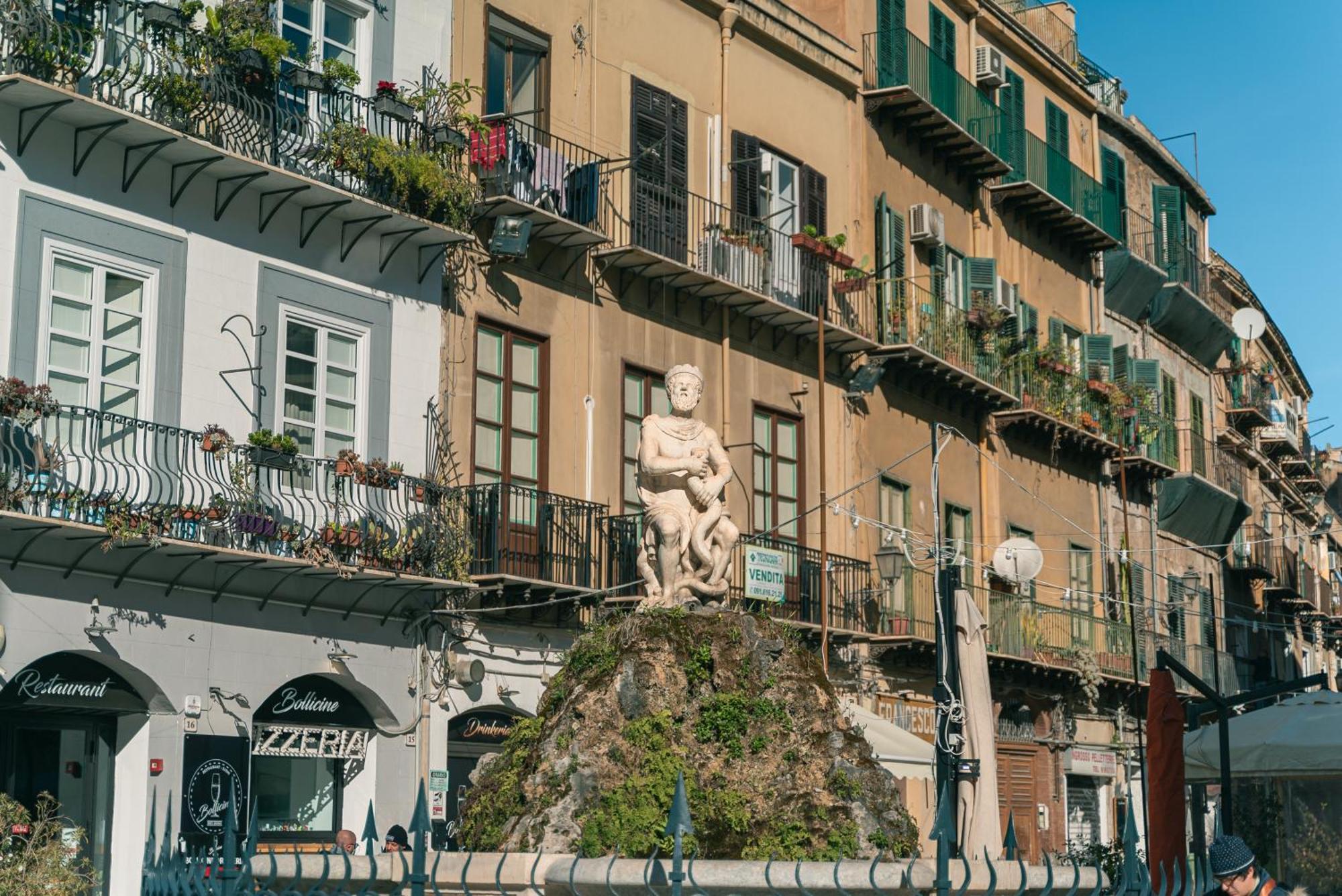 Rivoluzione9 Lägenhet Palermo Exteriör bild